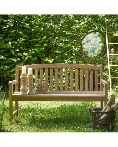 Banc de jardin en teck massif