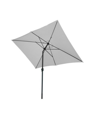 Parasol gris en polyester