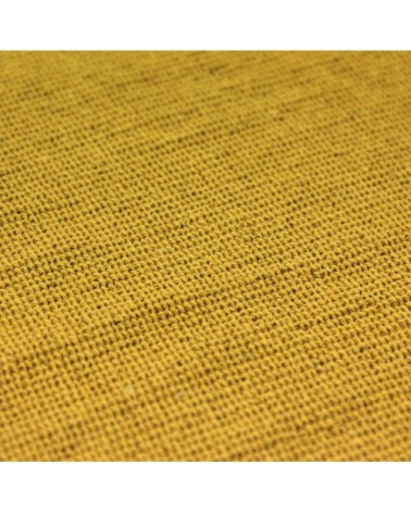 Tapis 100% coton jaune foncé 120x170