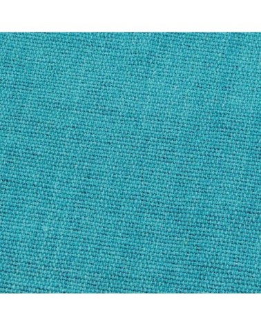Tapis 100% coton bleu lagon 120x170