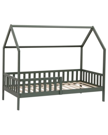 Lit cabane pour enfant 190x90cm vert