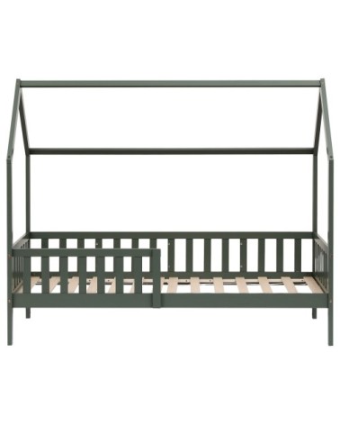 Lit cabane pour enfant 190x90cm vert