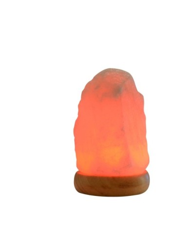 Lampe USB en cristal de sel d'Himalaya rock