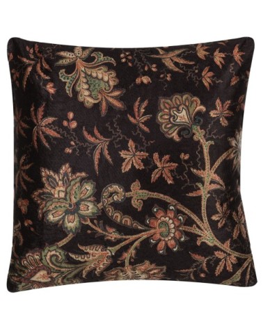 Lot de 2 coussin décoratifs en tissu noir 45x10cm