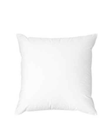 Oreiller naturel moelleux 70% duvet anti acar 65x65 cm