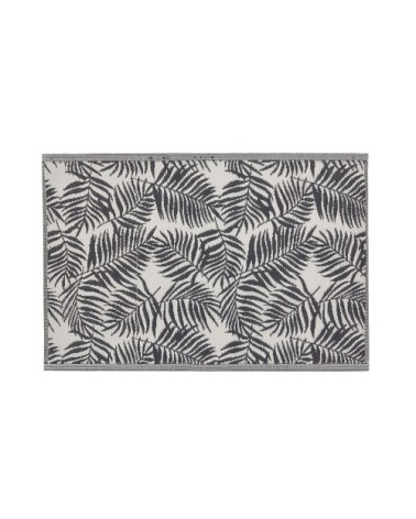 Tapis en matériaux synthétiques noir 180x120cm