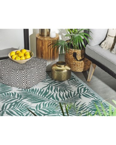 Tapis en matériaux synthétiques vert 180x120cm