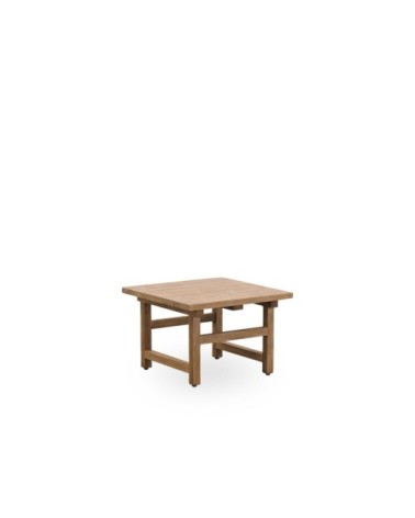 Table basse carrée en teck 60x60cm