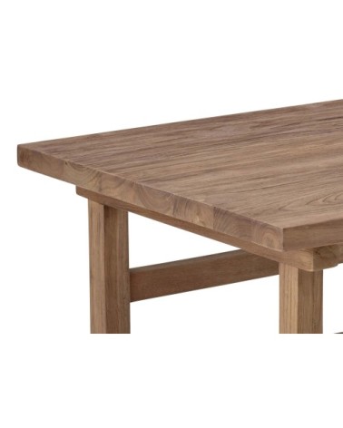 Table basse carrée en teck 60x60cm