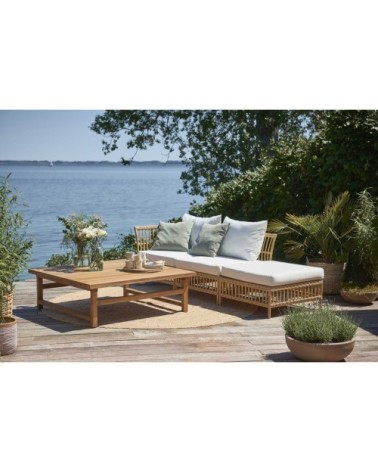 Module d'angle empilable en acier et fibre synthétique