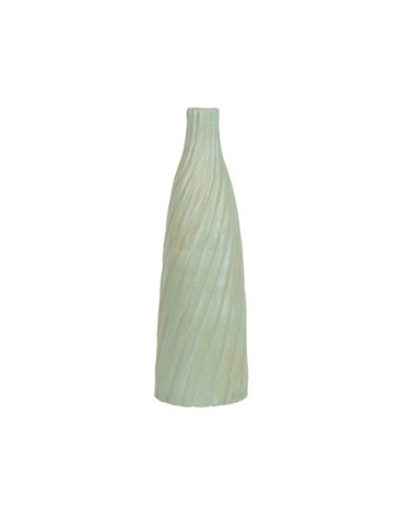 Vase décoratif en terre cuite vert H54