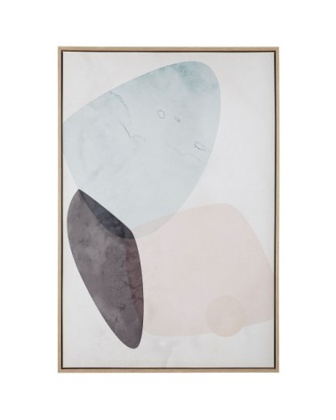 Toile imprimée multicolore 63 x 93 cm