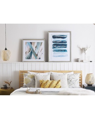 Tableau décoratif multicolore 60 x 60 cm