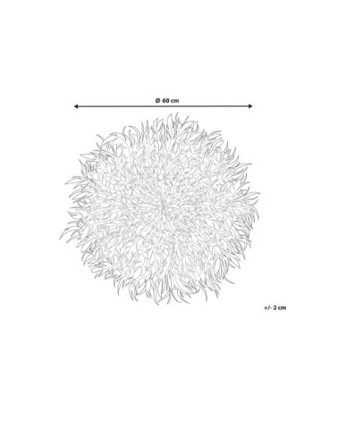 Décoration murale couleur corail Ø60