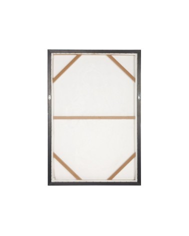 Toile imprimée vache noire et blanche 63 x 93 cm