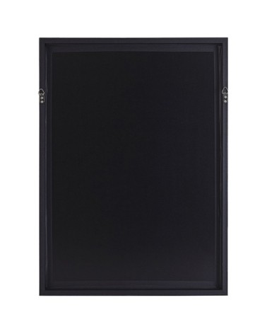 Tableau décoratif bleu et gris motif ville 60 x 80 cm