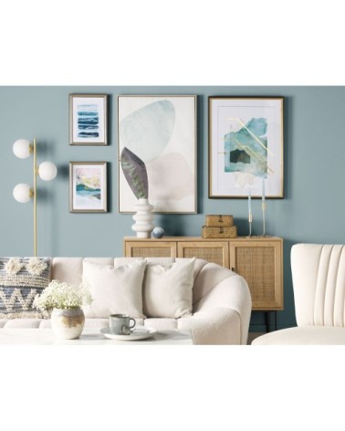 Tableau décoratif bleu 30 x 40 cm