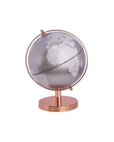 Globe argenté H28cm