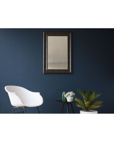 Miroir en matériaux synthétiques noir 90x60
