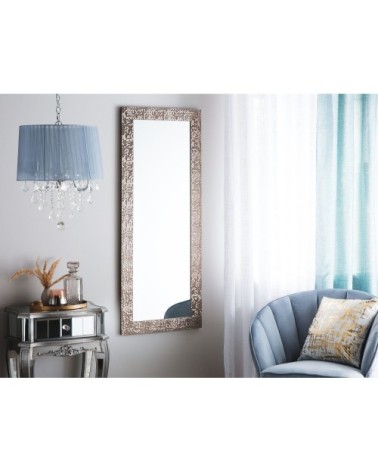 Miroir en matériaux synthétiques marron 130x50