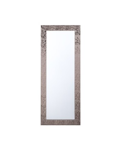 Miroir en matériaux synthétiques marron 130x50