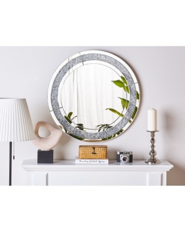 Miroir en verre argenté 70x70