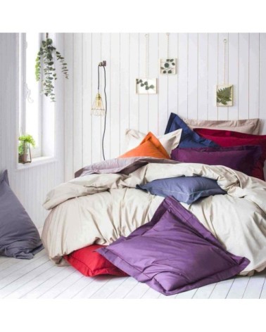 Drap housse en percale de coton 80 fils 180x200