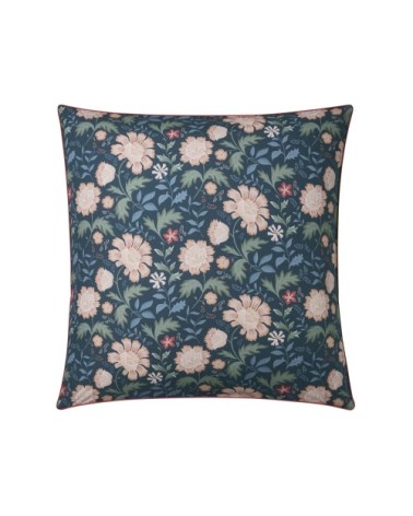 Parure de lit Housse de couette 240x220 + taie carrée bleu