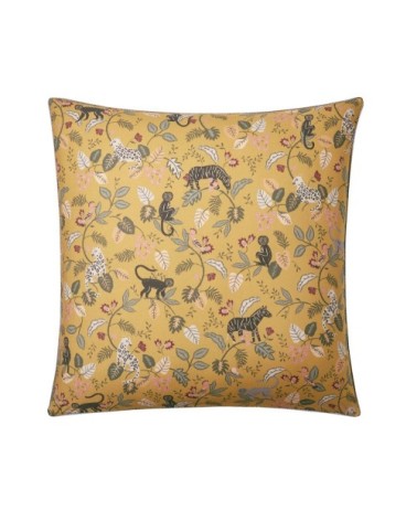 Parure de lit Housse de couette 240x220 + taie rectangle jaune