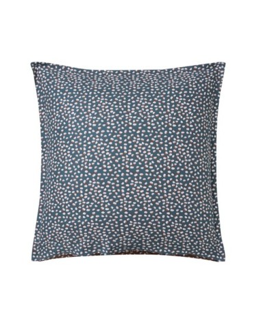 Parure de lit Housse de couette 240x220 + taie carrée bleu