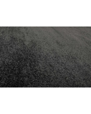 Tapis uni anthracite chiné belle densité et qualité 160x225