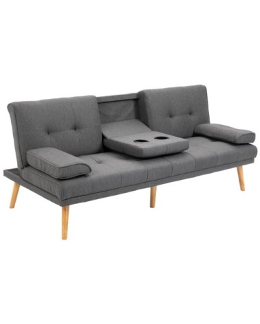 Canapé convertible 3 places design scandinave