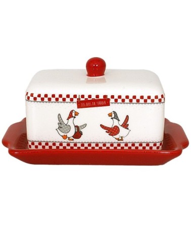 Boite pour le beurre en céramique