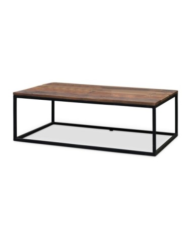 Table basse en bois marron