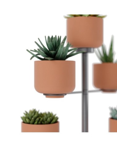 Lot de 5 pots à fleurs pivotant H38cm