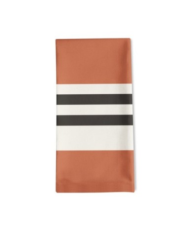 Serviette de table coton Terracotta 50x50 cm