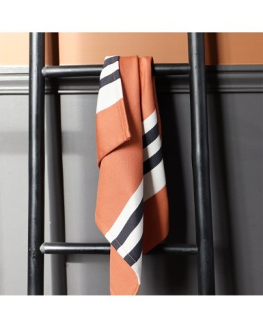 Serviette de table coton Terracotta 50x50 cm