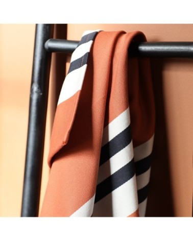 Serviette de table coton Terracotta 50x50 cm