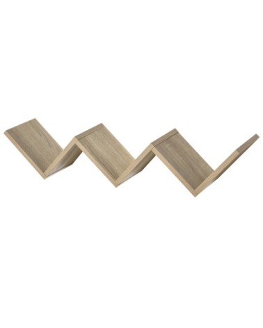 Etagères murale flottante design contemporain en V kit fixation inclus