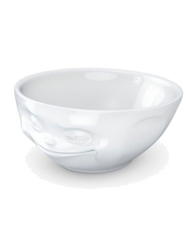 Bol en porcelaine blanche Grinning 350ml