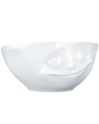 Bol en porcelaine blanche Happy 350ml