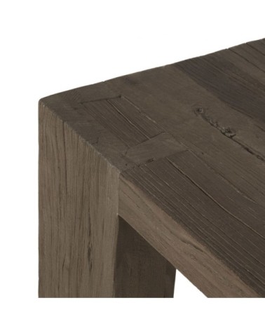 Table basse en bois d'orme