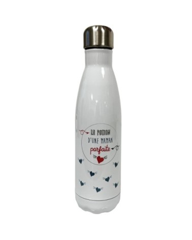 Bouteille isotherme en inox maman parfaite 500ml