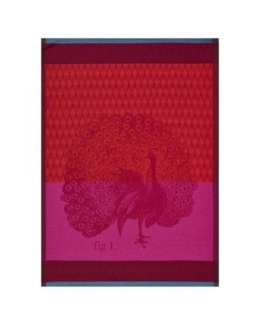 Torchon en coton bengale 60 x 80