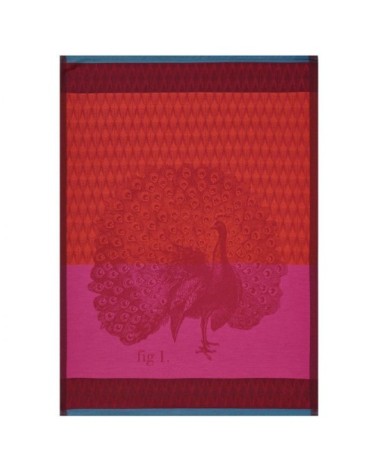 Torchon en coton bengale 60 x 80