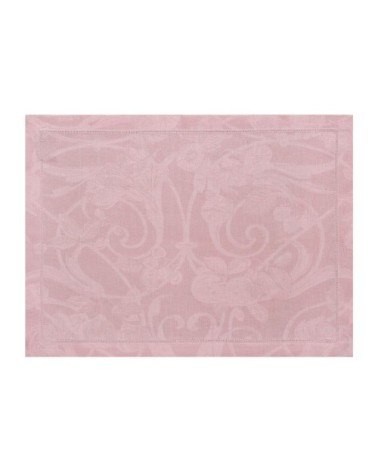 Set de table en lin rose poudre 50 x 38