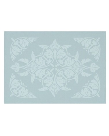 Set de table en coton aqua 50 x 36