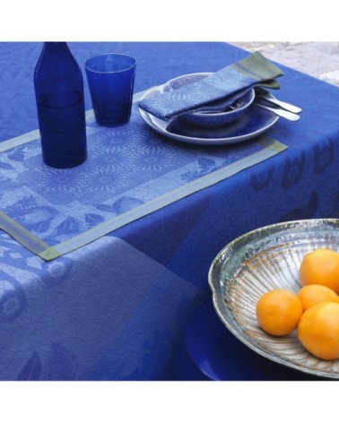 Set de table en lin majorelle 50 x 36