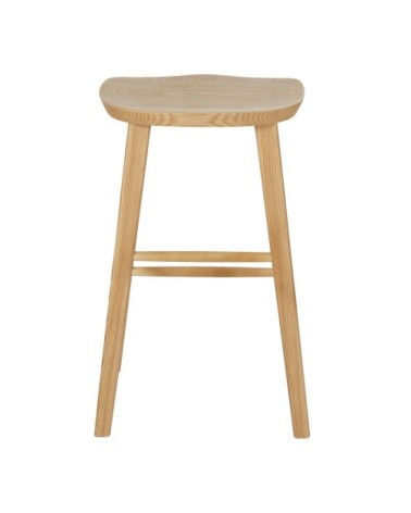 Tabouret pour îlot central en bois de frêne H66