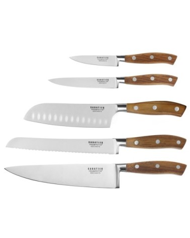 Set de 5 couteaux de cuisine